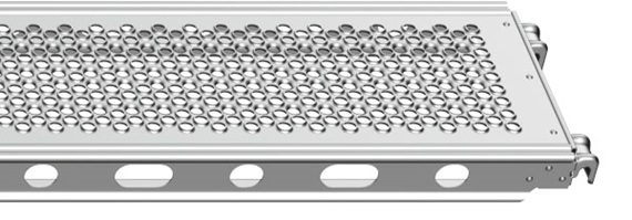 Plataforma de acero de Layher