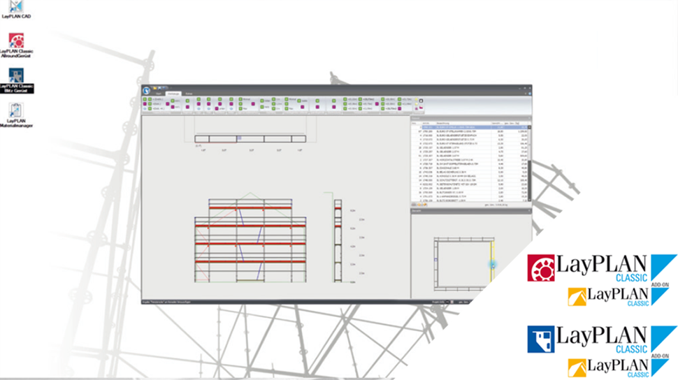 Software para andamios LayPLAN Software para andamios LayPLAN