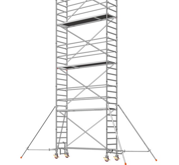 Estabilizadores para torre móvil