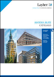 Catálogo del sistema de andamios de marco Blitz