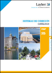 Portada catálogo sistemas de cubiertas y protección de Layher